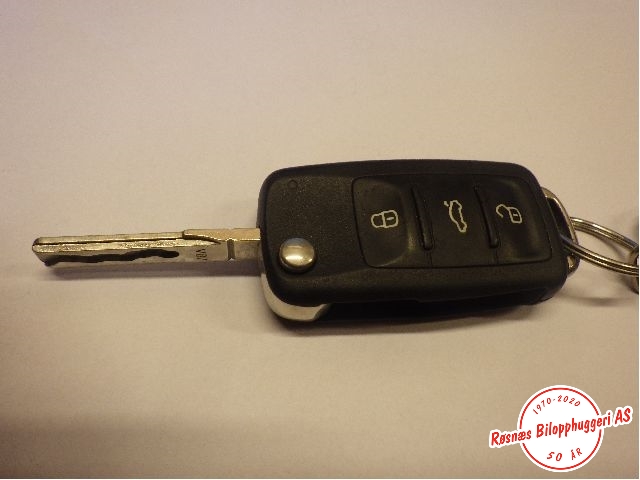 Nøkkel til Škoda Superb, 2008-2015 (Type II)  (SKODA|)