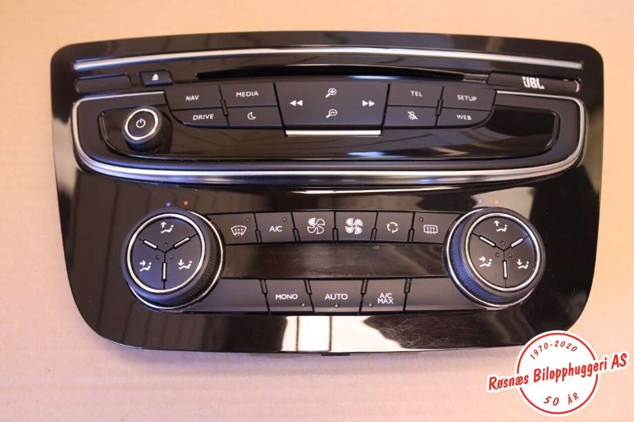 Varmeapparat betjening til Peugeot 508 2014-2018 (Type I, Fase 2) (PEUGEOT||98 077 013 XZ)