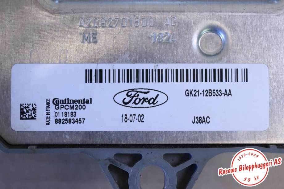 Rele gløde til Ford Transit Connect 2018-->> Type II, Fase 2 (FORD||GK21-12B533-AA)
