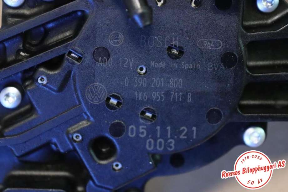 Viskermotor bakrute til VW Golf V, Combi 2003-2008  (VOLKSWAGEN||1K6955711B)