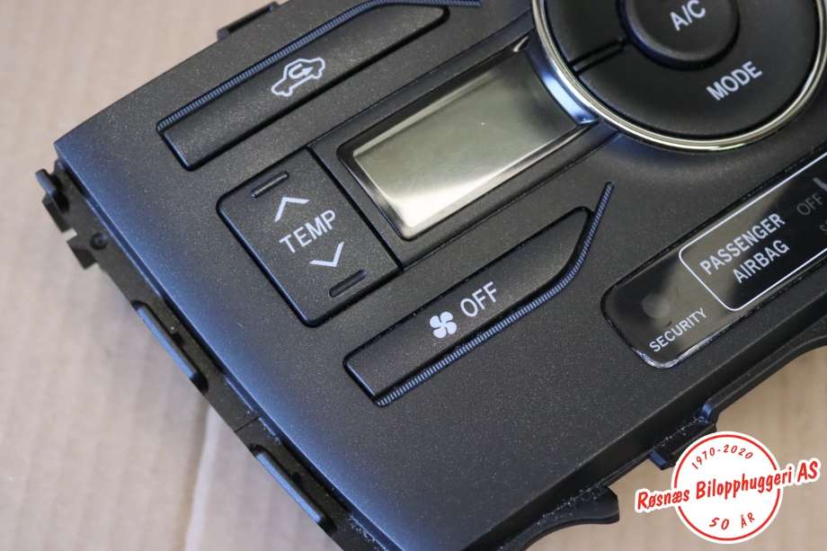 Varmeapparat betjening til Toyota Auris 2010-2012 (Type I, Fase 2)  (TOYOTA||55900-02350)