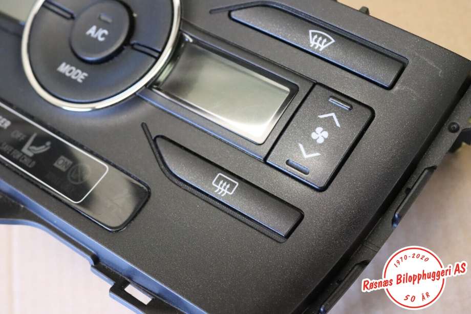 Varmeapparat betjening til Toyota Auris 2010-2012 (Type I, Fase 2)  (TOYOTA||55900-02350)