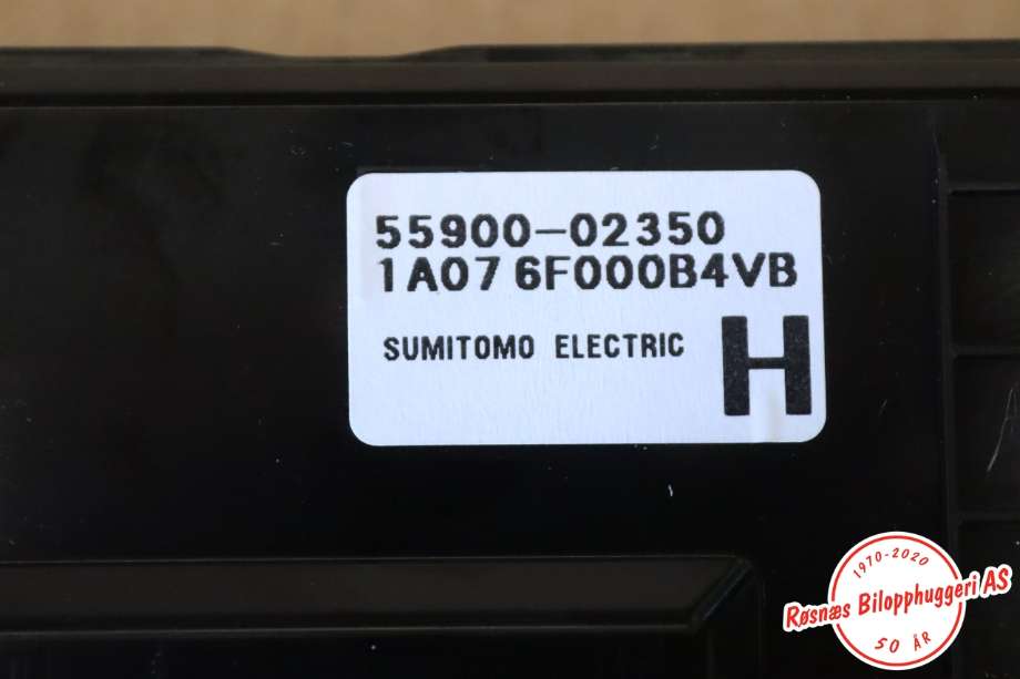Varmeapparat betjening til Toyota Auris 2010-2012 (Type I, Fase 2)  (TOYOTA||55900-02350)