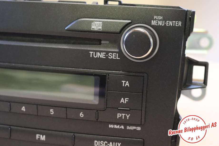 Bilstereo til Toyota Auris 2010-2012 (Type I, Fase 2)  (TOYOTA||86120-02F50)