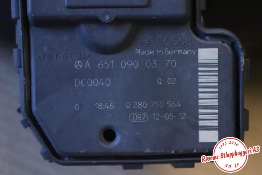 Spjeldhus til Mercedes C-Klasse 2011-2014 (Fase 2) (W204) (W204) (MERCEDES||A6510900370)
