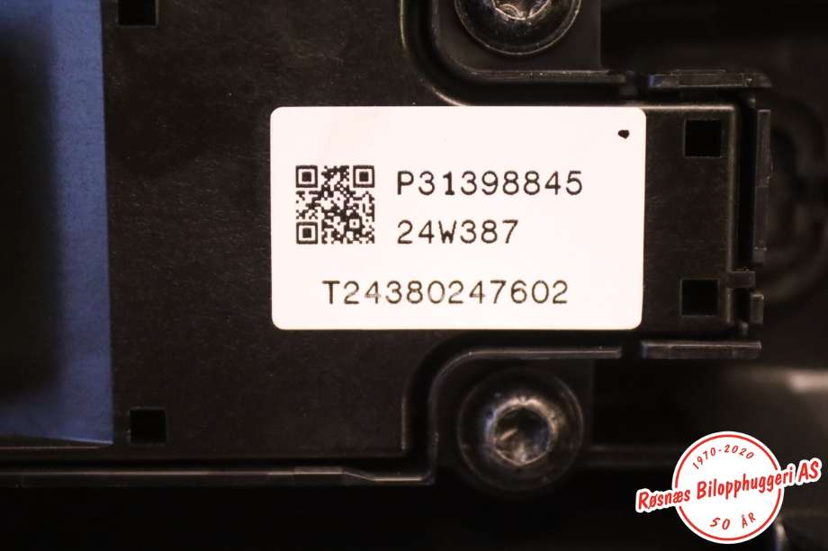 Bilstereo diverse til Volvo V90 / V90 CC / S90 2016-->>  (VOLVO||31398845)
