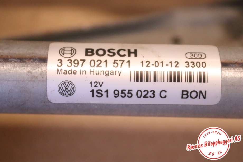 Viskermotor frontrute til VW Up 2012-2019  (VOLKSWAGEN||6R1955119A)