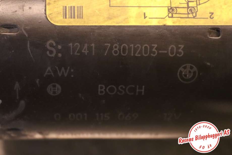 Starter diesel til BMW 1-Serie 2004-2011 (E81/E82/E87/E88) (E81/E82/E87/E88) (BMW||7801203-03)