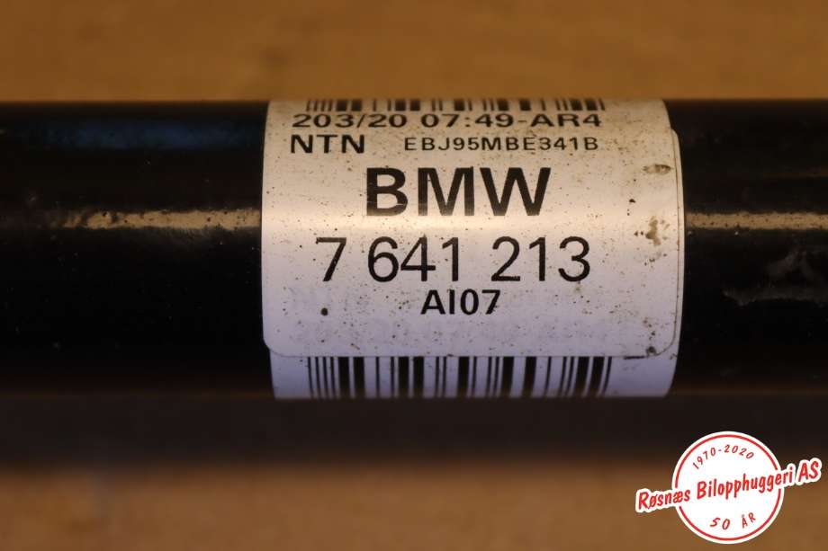 Drivaksel venstre bak, elbil til BMW i3 2013-2022 (BMW||33 20 7 641 213)