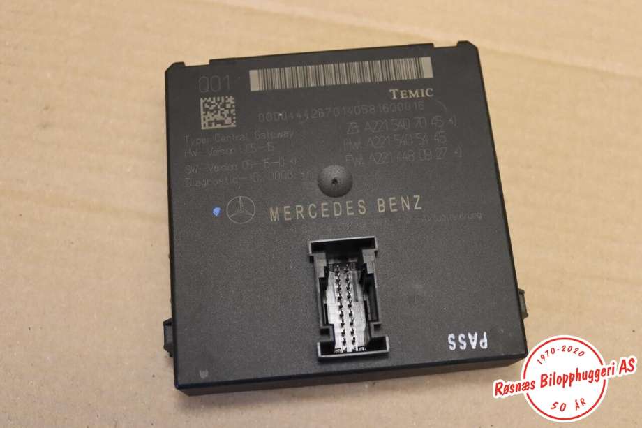 Styreenhet diverse til Mercedes S-Klasse, 2005-2013 (W221) (W221) (MERCEDES|)