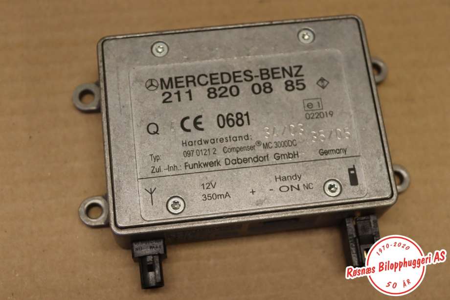 Styreenhet diverse til Mercedes S-Klasse 2005-2013 (W221) (W221) (MERCEDES||A2218200885)