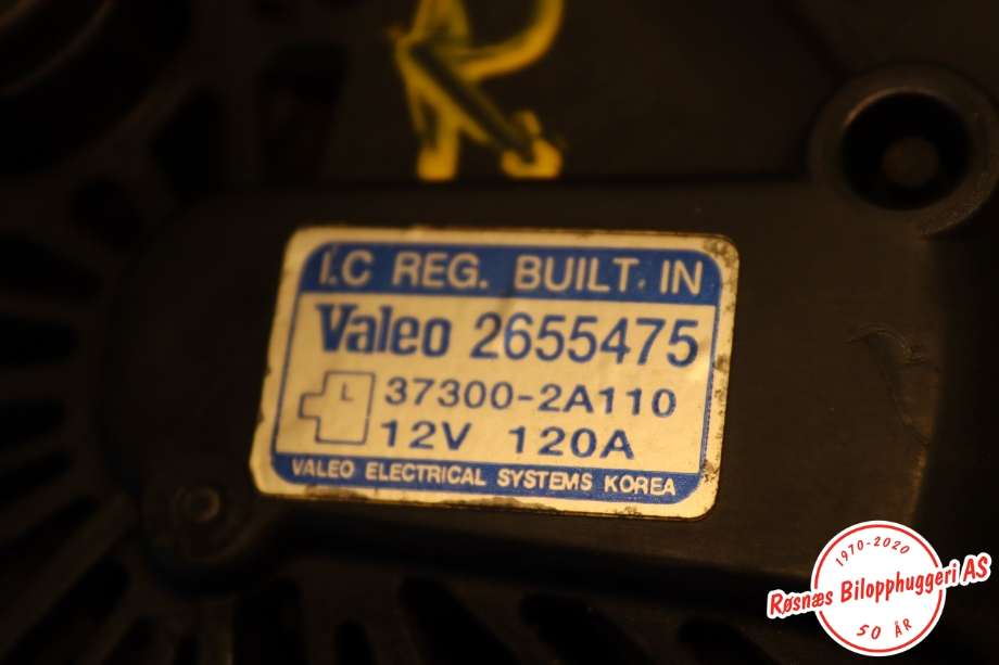 Dynamo til Hyundai i30 2007-2012 (Type I)  (HYUNDAI||37300-2A110)