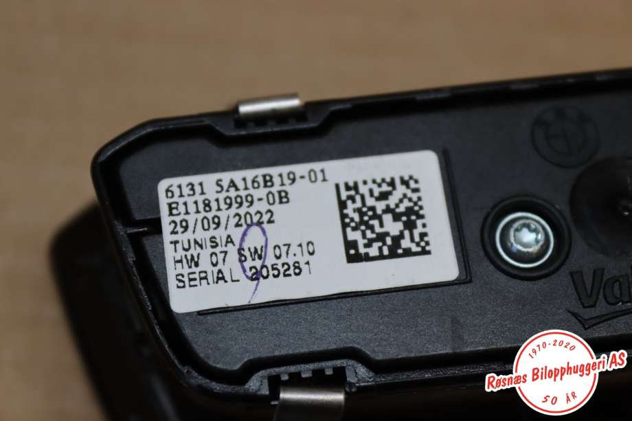Bryter lys til BMW i4 2021-->> (G26) (G26) (BMW||6131SA16B19-01)