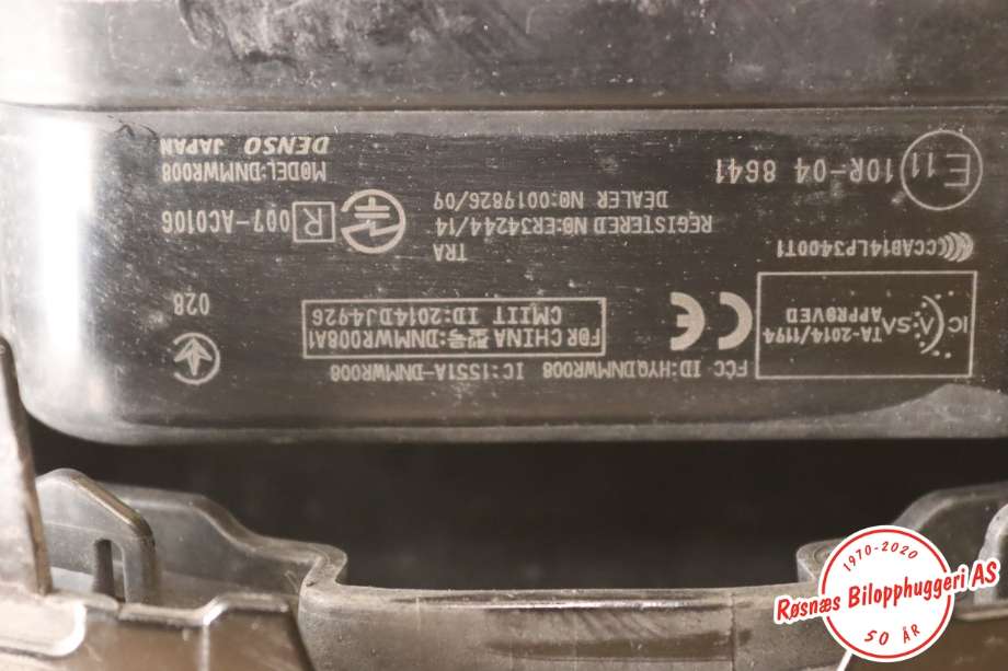 Sensor radar til Toyota RAV4 2016-2019 (Type IV, Fase 2)  (TOYOTA||88210-47090)
