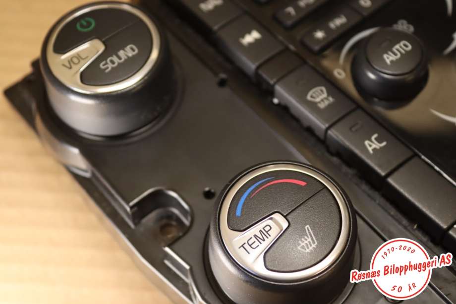 Varmeapparat betjening til Volvo V70 2007-2013 (Type III, Fase 1)  (VOLVO||30795271)