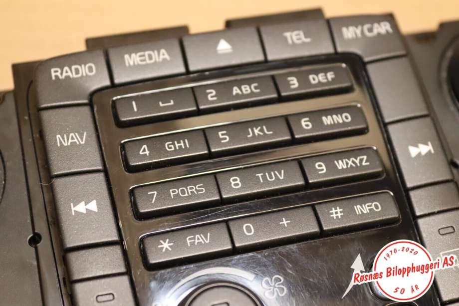 Varmeapparat betjening til Volvo V70 2007-2013 (Type III, Fase 1)  (VOLVO||30795271)