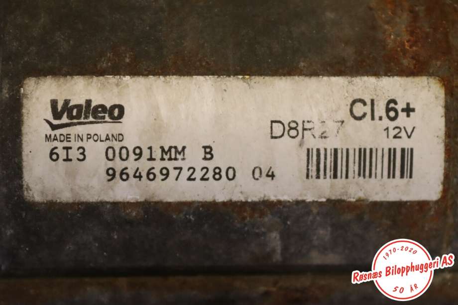 Starter diesel til Toyota Proace 2013-2016 (Type I) (TOYOTA||9646972280)