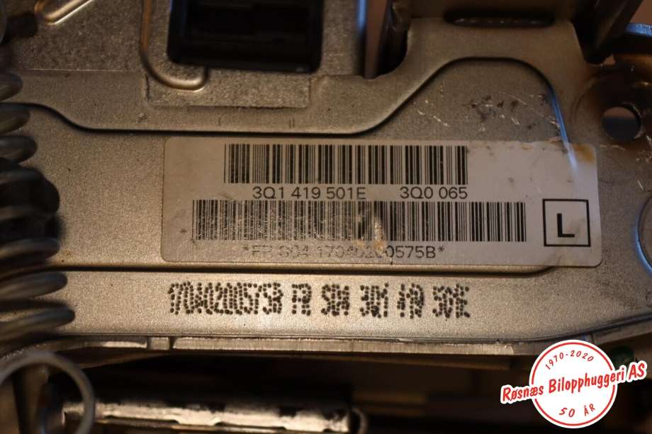 Rattaksel til VW Passat 2015-2019 (Fase 1) (B8) (B8) (VOLKSWAGEN||3Q1419501E)
