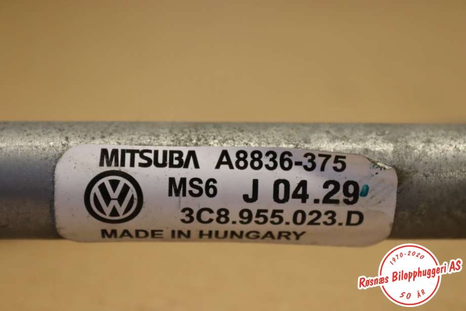 Viskermotor frontrute til VW CC 2008-2012 (PASSAT CC) (PASSAT CC) (VOLKSWAGEN||3C8955119B)