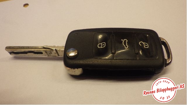 Nøkkel til VW Caddy 2010-2015 (Type III, Fase 2) (VOLKSWAGEN|)