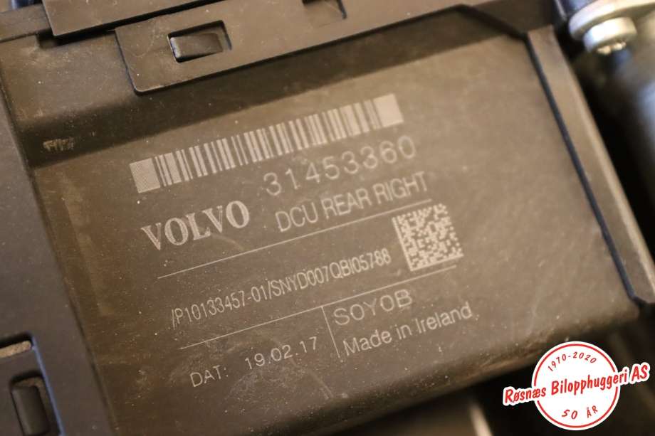 Ruteheis til Volvo V90 / V90 CC / S90 2016-->>  (VOLVO||31378602)