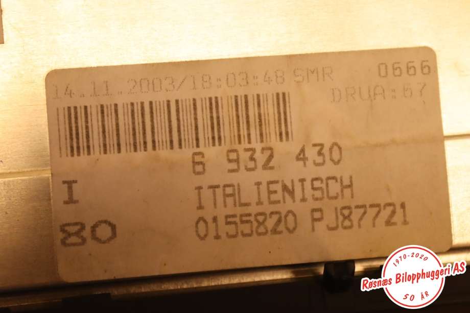 Bilstereo til BMW 3-Serie 1998-2005 (E46) (E46) (BMW|65126976887||6932430)