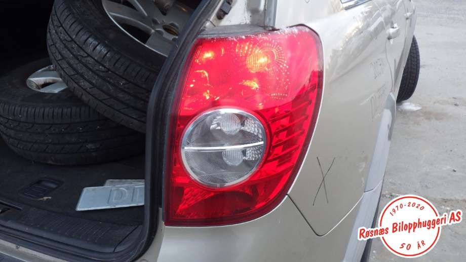 Baklykt høyre til Chevrolet Captiva 2006-2010 (Fase 1) (CHEVROLET (KR)|96626996|)