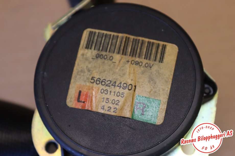 Sikkerhetsbelte bak høyre til BMW 3-Serie 1998-2005 (E46) (E46) (BMW||8202591)