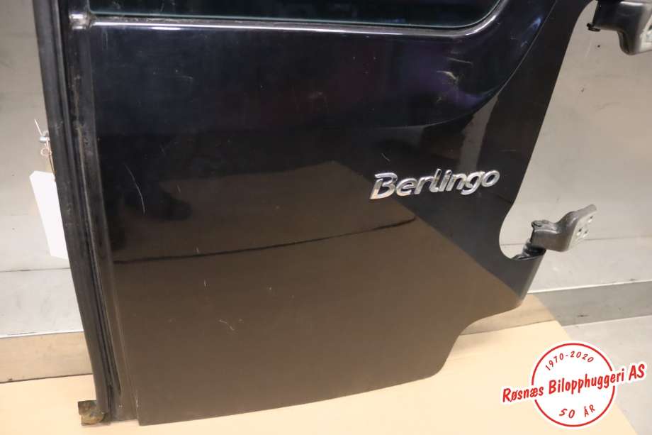 Dør høyre bak varebil til Citroën Berlingo 2008-2015 (Type II, Fase 1)  (CITROEN|8703 E4|)
