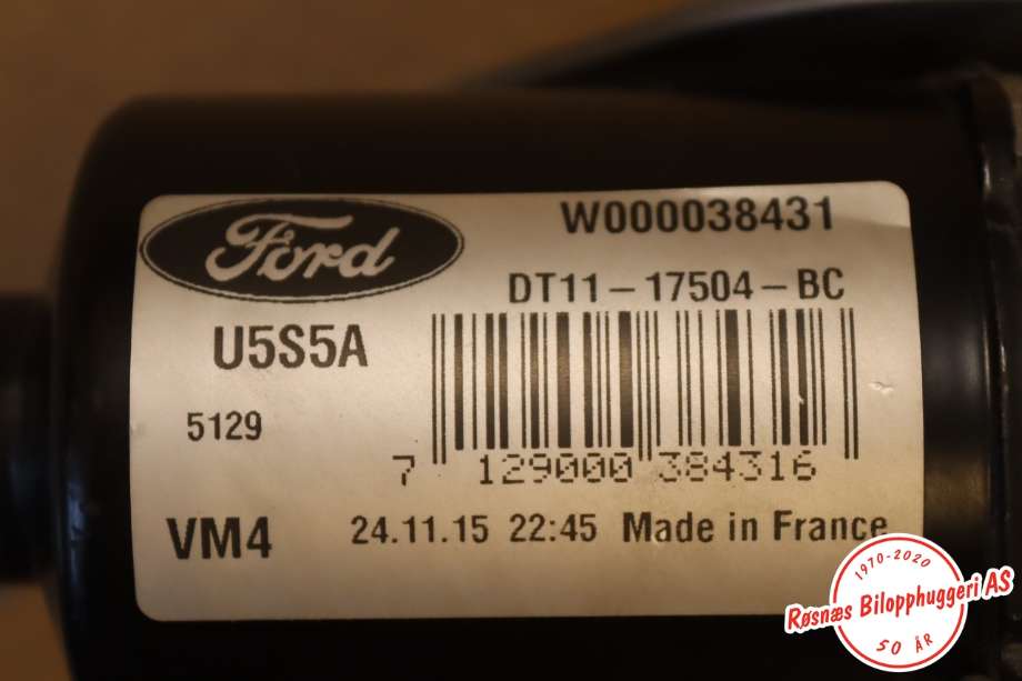 Viskermotor frontrute til Ford Transit Connect 2013-2018 Type II, Fase 1  (FORD||DT1117504BC)