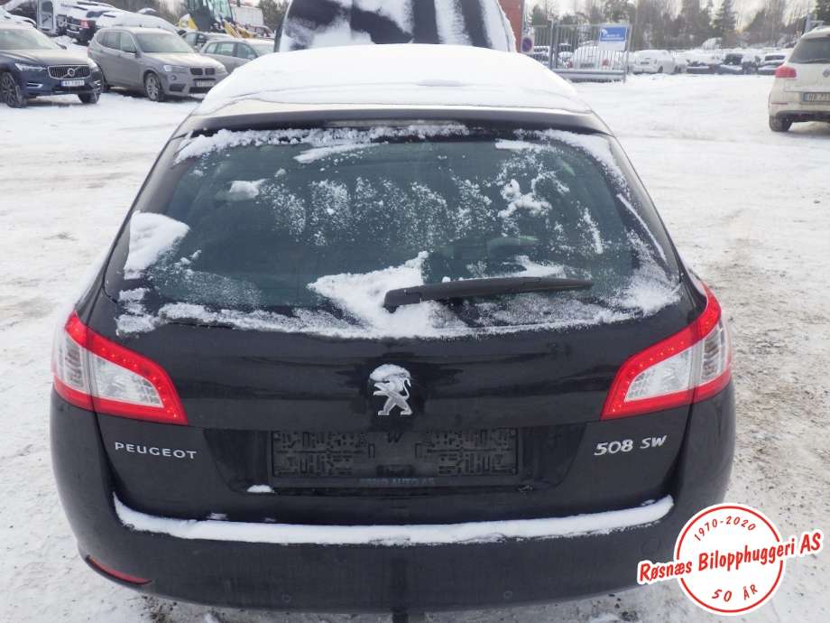 Bakluke til Peugeot 508, 2011-2014 (Type I, Fase 1)  (PEUGEOT|16 063 943 80)