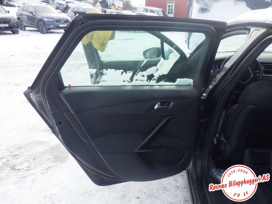Dør venstre bak til Peugeot 508 2011-2014 (Type I, Fase 1)  (PEUGEOT|9006 S7|)