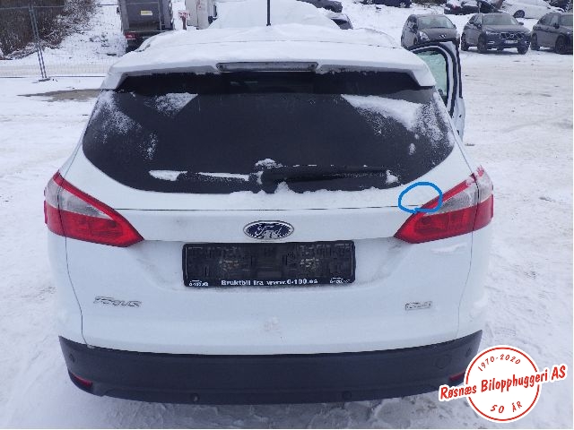Bakluke til Ford Focus 2011-2014 (Type III, Fase 1) (FORD|PBM51-N40410-AC|)