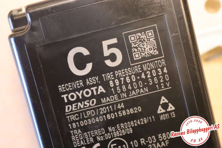 Styreenhet diverse til Toyota RAV4 2016-2019 (Type IV, Fase 2) (TOYOTA||89760-42034)