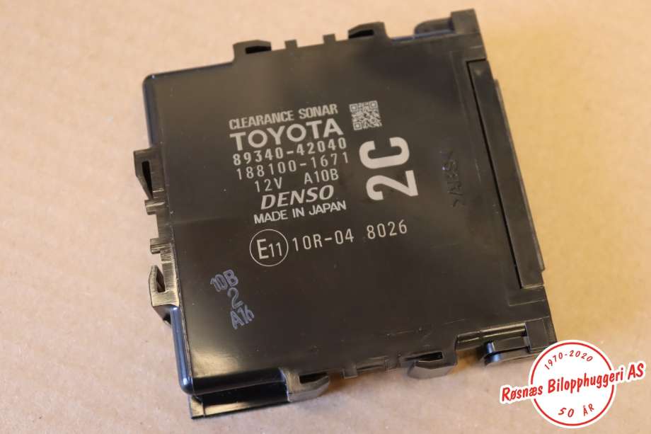 Styreenhet diverse til Toyota RAV4, 2016-2019 (Type IV, Fase 2)  (TOYOTA|)
