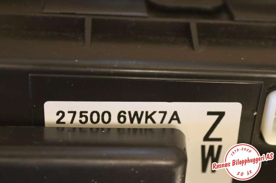 Varmeapparat betjening til Nissan Leaf 2018-->> (Type II)  (NISSAN||275006WK7A)