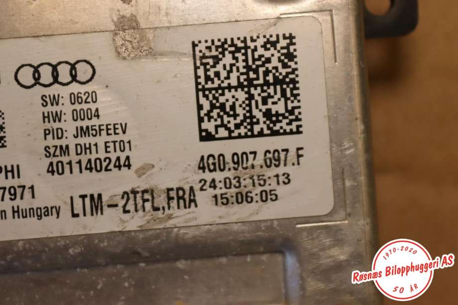 Styreenhet xenon/ballast til VW Passat 2015-2019 (Fase 1) (B8) (B8) (VOLKSWAGEN||4G0907697F)