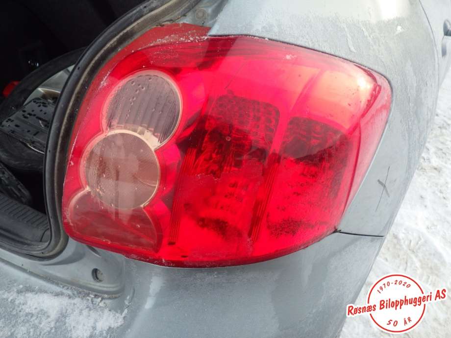 Baklykt høyre til Toyota Auris 2007-2010 (Type I, Fase 1) (TOYOTA|8155102380|)