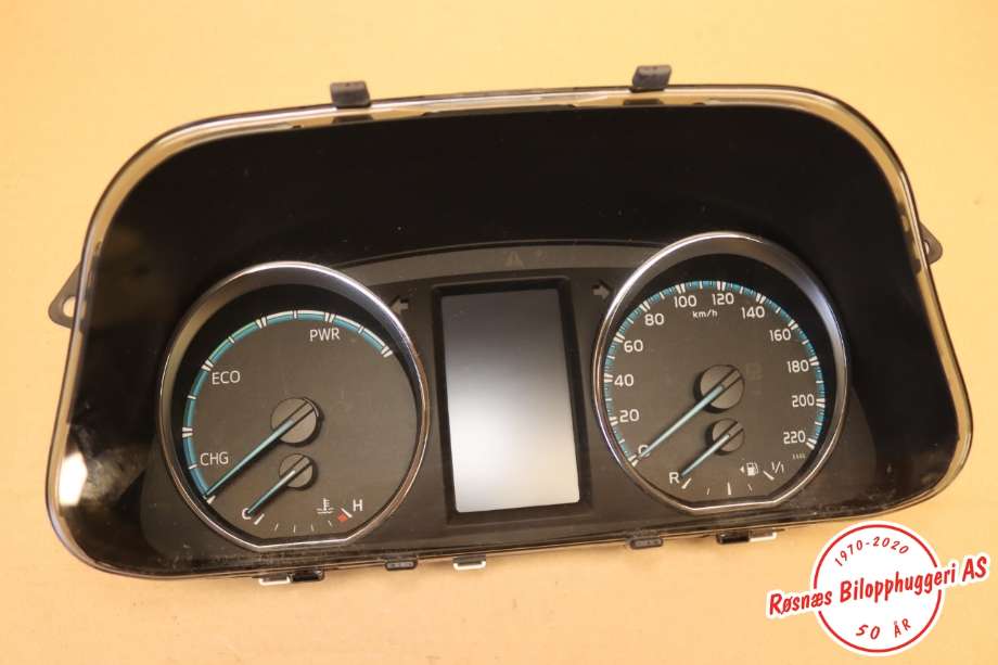 Speedometer til Toyota RAV4, 2016-2019 (Type IV, Fase 2)  (TOYOTA|)