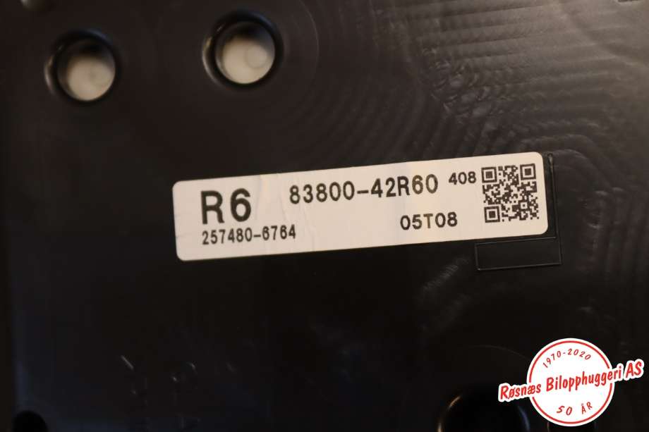 Speedometer til Toyota RAV4 2016-2019 (Type IV, Fase 2)  (TOYOTA||83800-42R60)
