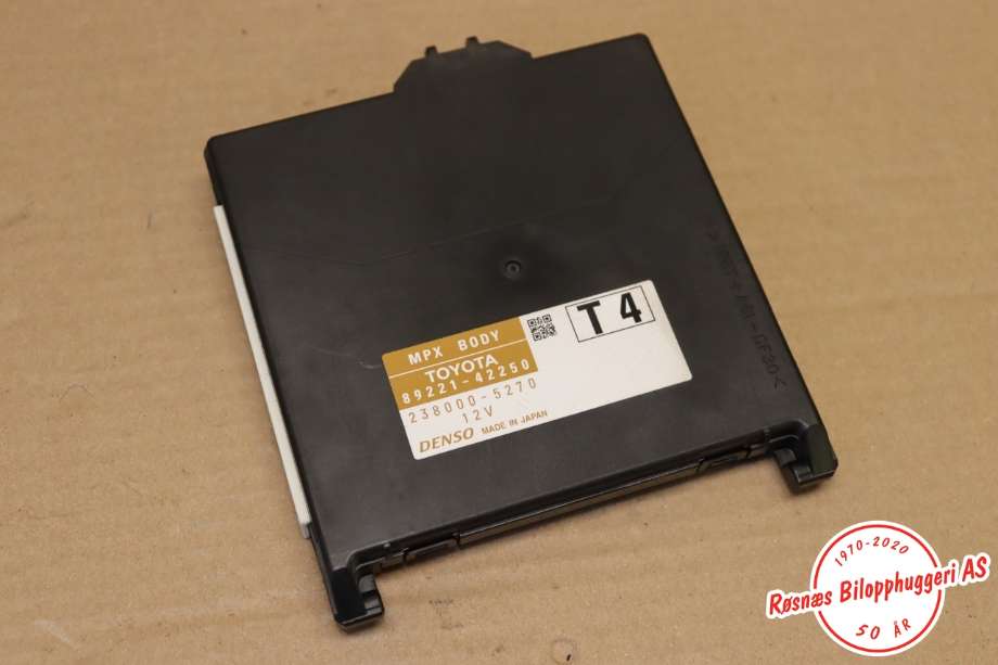 Styreenhet diverse til Toyota RAV4, 2016-2019 (Type IV, Fase 2)  (TOYOTA|)