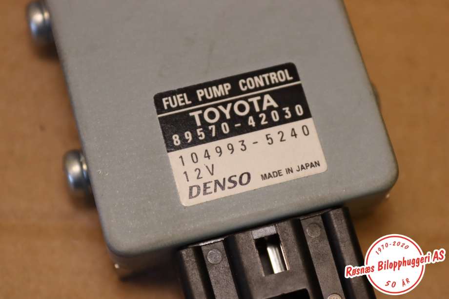 Styreenhet drivstoffpumpe til Toyota RAV4 2016-2019 (Type IV, Fase 2)  (TOYOTA||89570-42030)