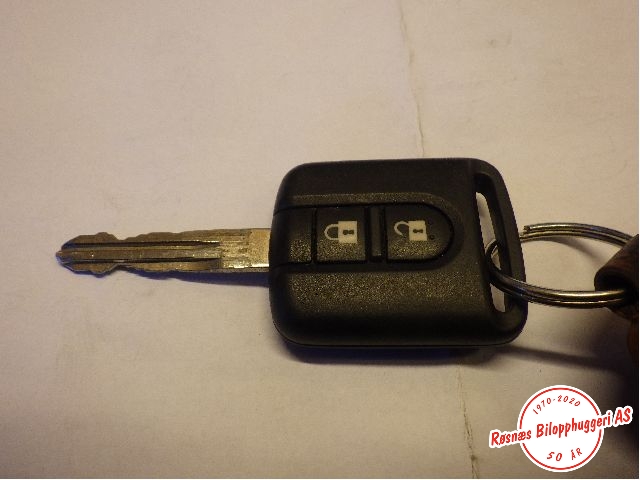 Nøkkel til Nissan Qashqai, 2010-2014 (Type I, Fase 2)  (NISSAN|)