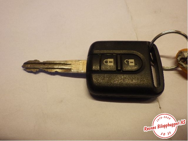 Nøkkel til Nissan Qashqai, 2010-2014 (Type I, Fase 2) (NISSAN|)