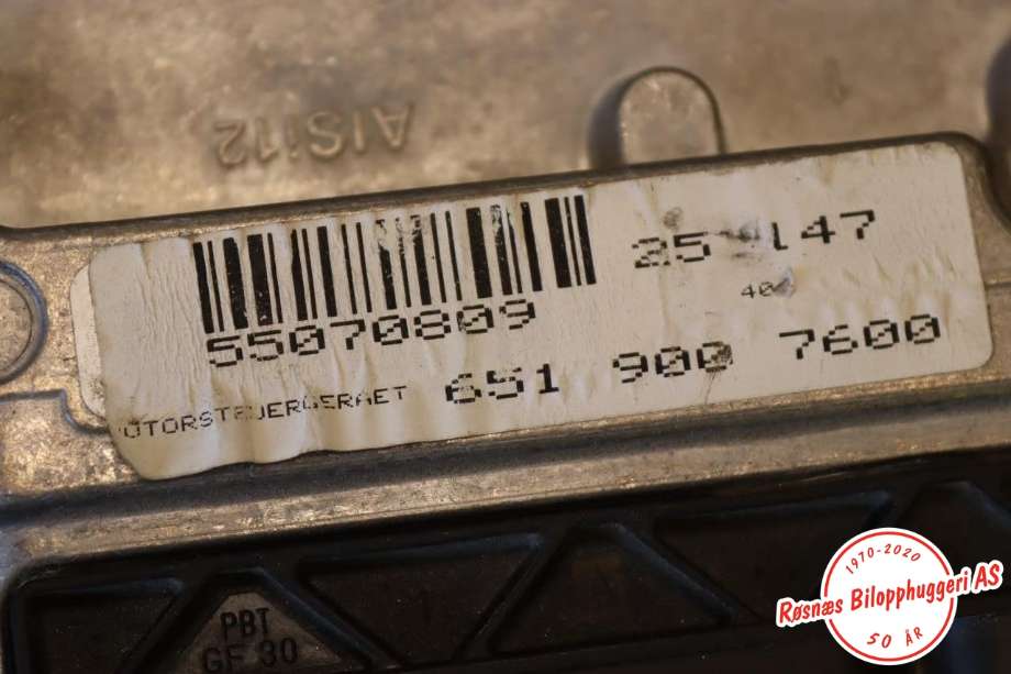 Styreenhet motor til Mercedes B-Klasse 2011-2018 (W246) (W246) (MERCEDES|A 651 900 76 00|)