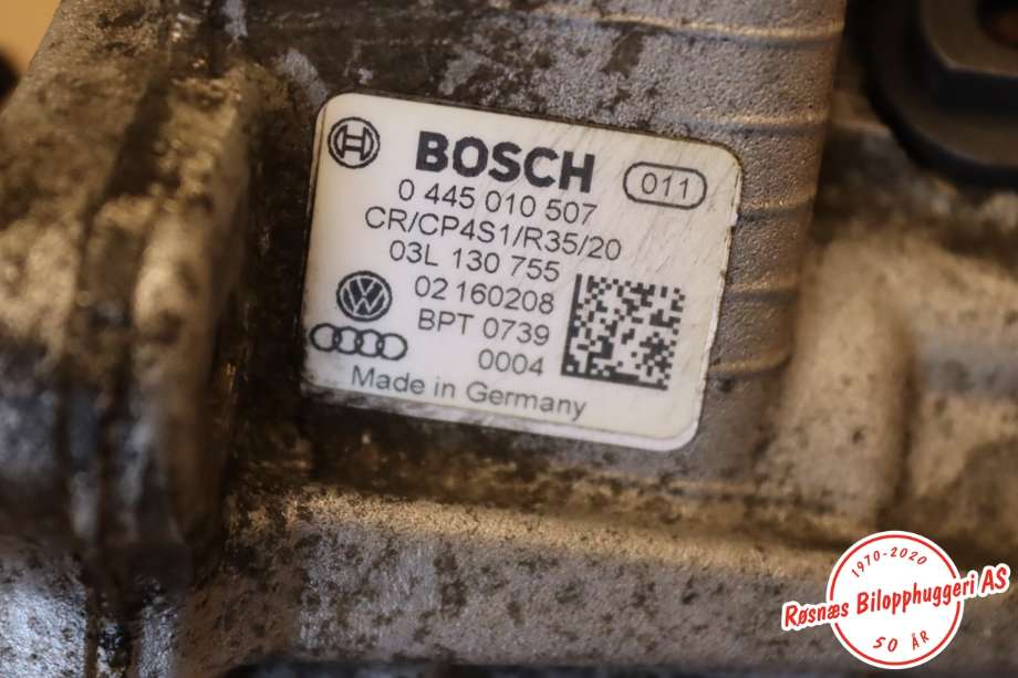 Dieselpumpe til VW Tiguan 2007-2011 (Type I, Fase 1)  (VOLKSWAGEN||03L130755)