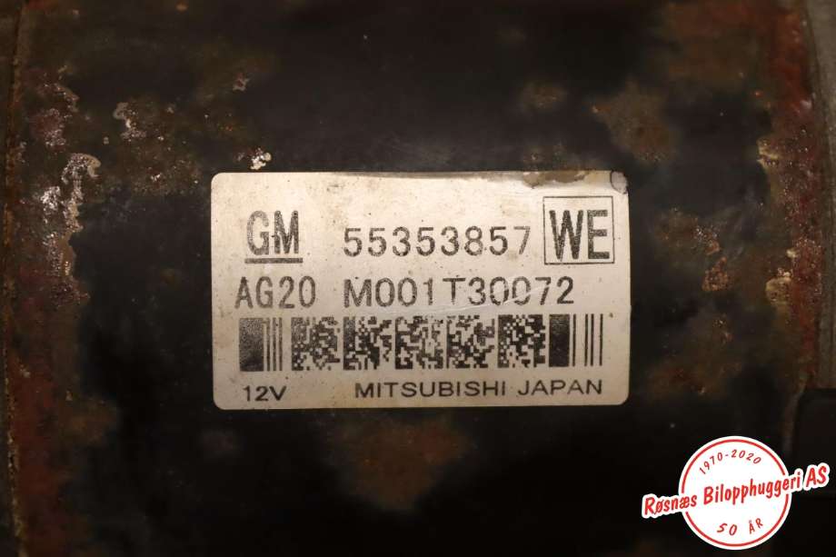 Starter diesel til Opel Insignia A 2009-2014  (OPEL||55353857)