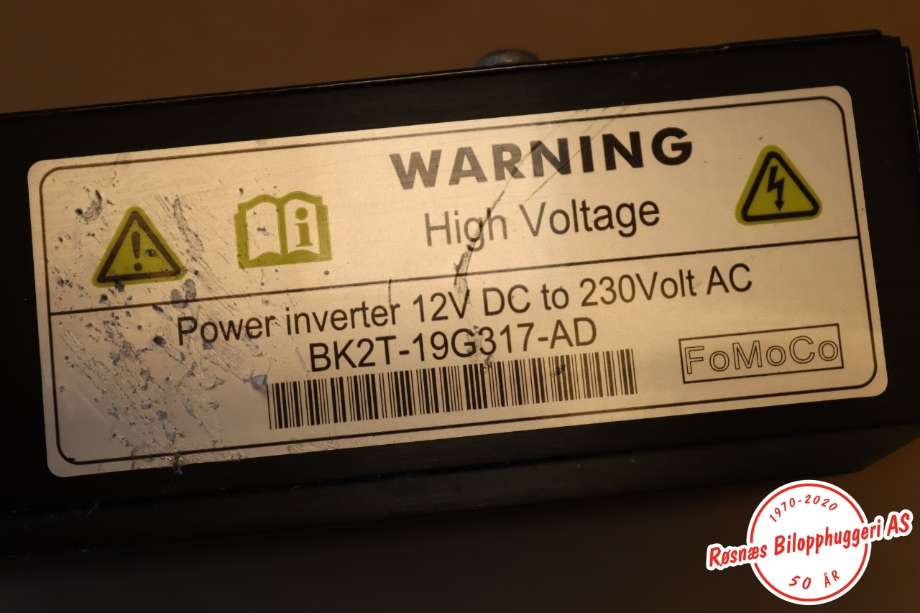 Inverter elbil til Ford Transit Custom 2013-2023 (Type I)  (FORD||BK2T-19G317-AD)