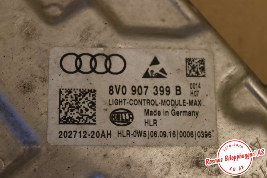 Styreenhet xenon/ballast til VW Tiguan 2016-2020 (Type II, Fase 1)  (VOLKSWAGEN||8V0907399B)