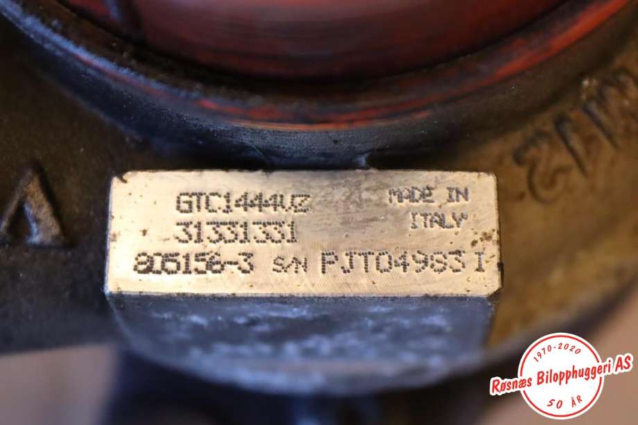 Turbo til Volvo V70 2007-2013 (Type III, Fase 1)  (VOLVO||31331331)